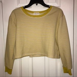 Long-sleeved Crop Top